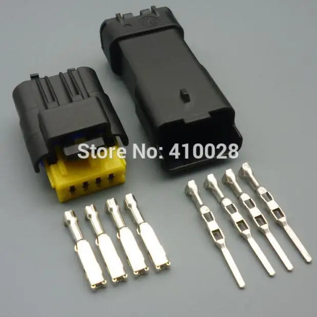 shhworldsea 5/30/100sets kit Intake 4pin 4p 1.5mm male female pressure oxygen sensor wire connector 211PL042S0049 211PC042S4021