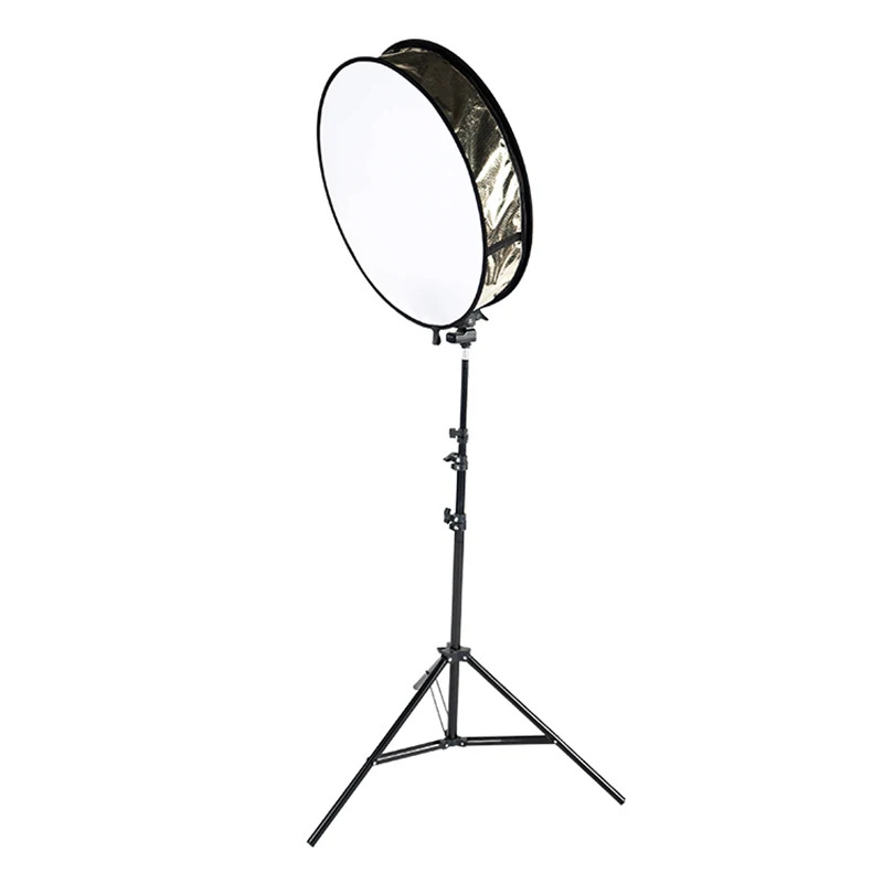 Sundisc-difusor de Flash redondo de dos lados, Gold Softbox Wave/Slive para Speedlite para Nikon/Canon/Sony/YongNuoer/Godox, 24 "(60cm)