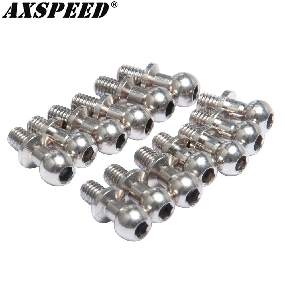 AXSPEED Ball Head Link Track Rod End Holder Tie Rod End Hole Kit for 1:10 Sakura D4 RWD RC Drift Racing Car Upgrade Accessories