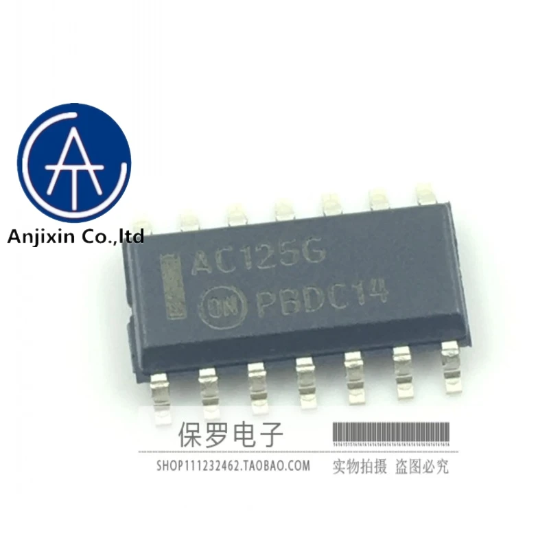 

10pcs 100% orginal and new logic chip MC74AC125DR2G silk screen AC125 AC125G SOP-14 in stock