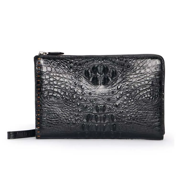 

dongou crocodile handbags men Hand bag large capacity Hand caught male Genuine crocodile leather men clutch bag