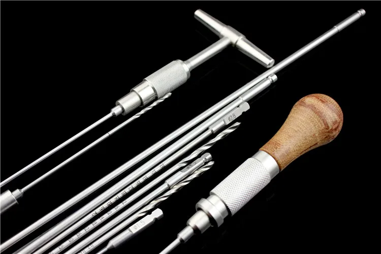 bone drill bit with scale Orthopaedic instrument lengthen imported stainless steel Ao quick change drilling locking plate screw