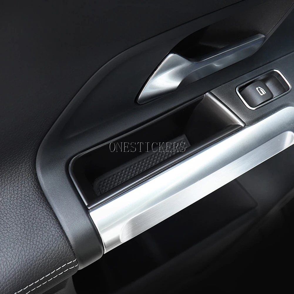 For Mercedes Benz B GLB GLA Class W247 X247 H247 2020 2021+ Car Accessories Door Handle Glove Storage Box Organizer Tray Holder