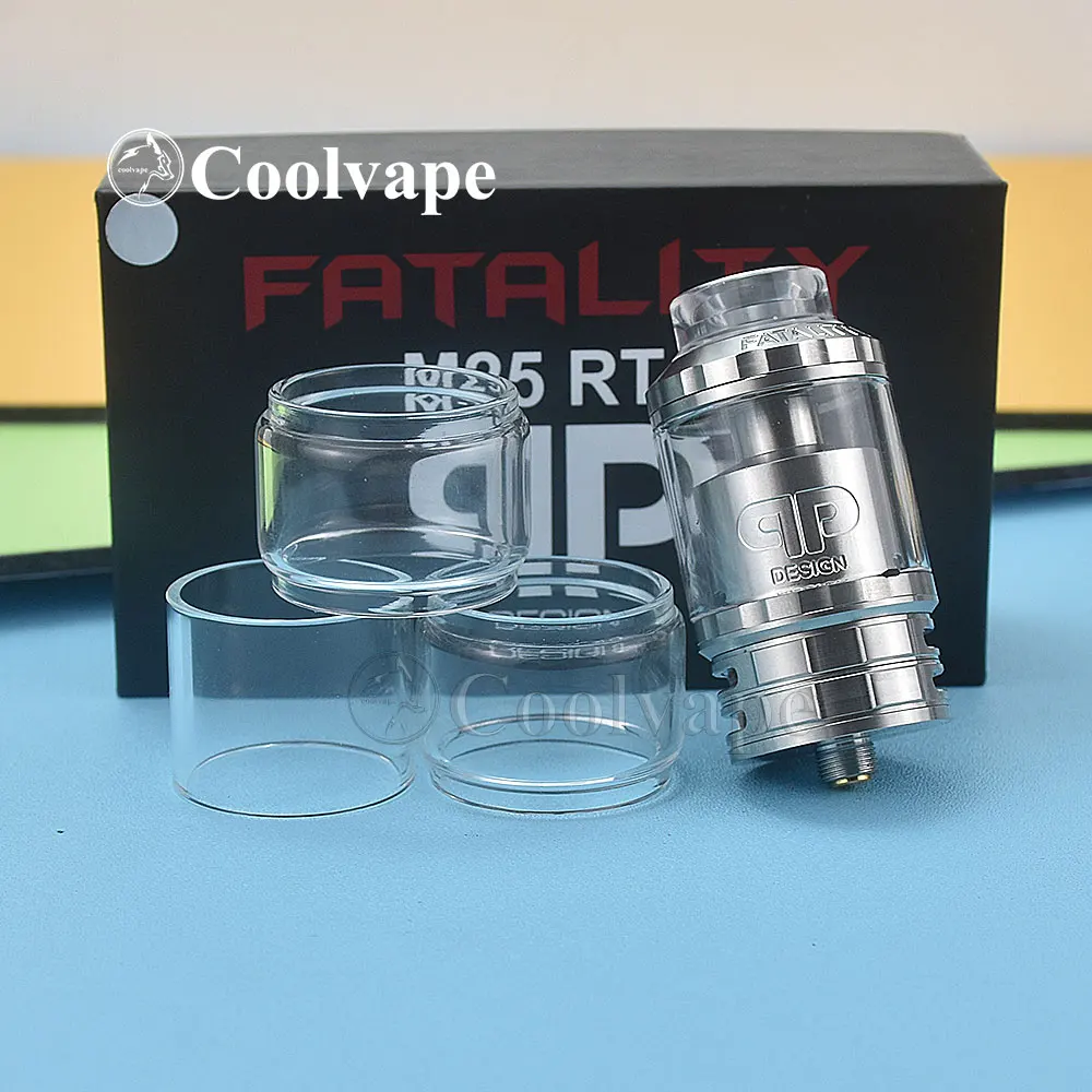 QP Designs Fatality M25 RTA Replacement glass 4ml/5ml glass tube tank Glass Accessories