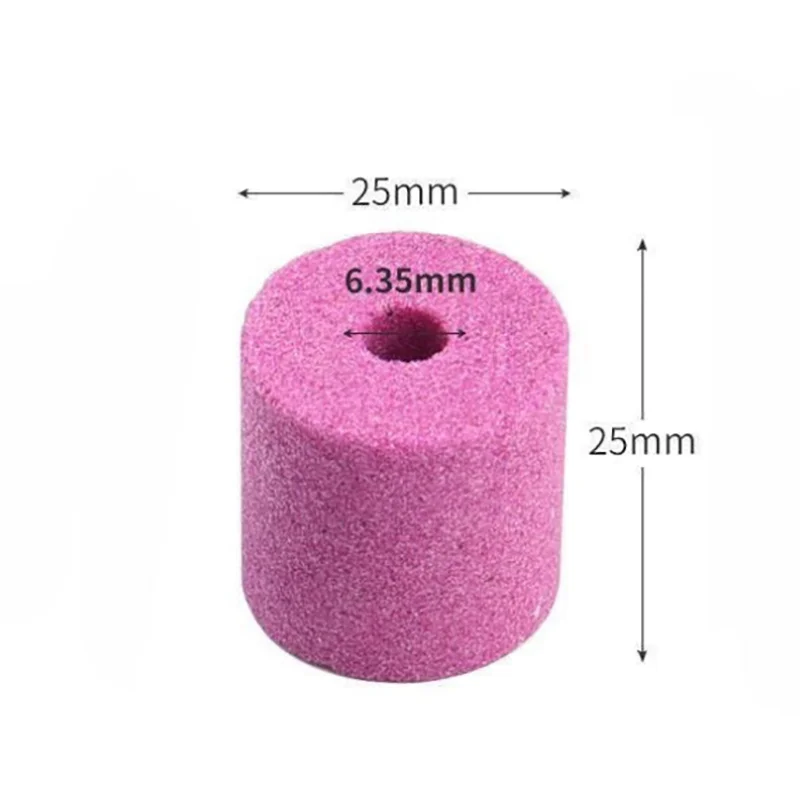 2.0-12.5 Mm Portabel Bor Bit Rautan Roda Penggiling Alat Korundum Tahan Aus Bor Bit Poles Roda Penggiling Alat