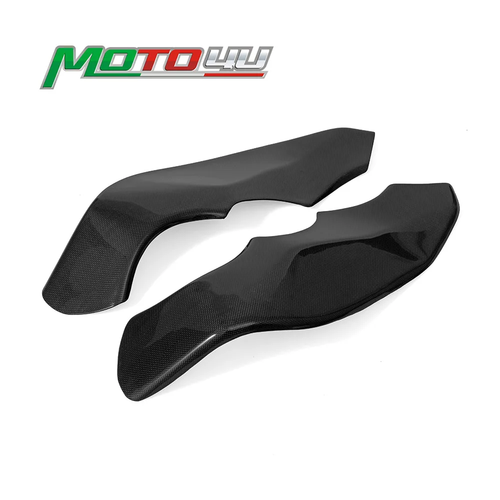 

For KAWASAKI ZX-10R ZX10R 2008 2009 2010 Carbon Fiber Motorcycle Frame Covers Panels Protectors Guards 1 Pair