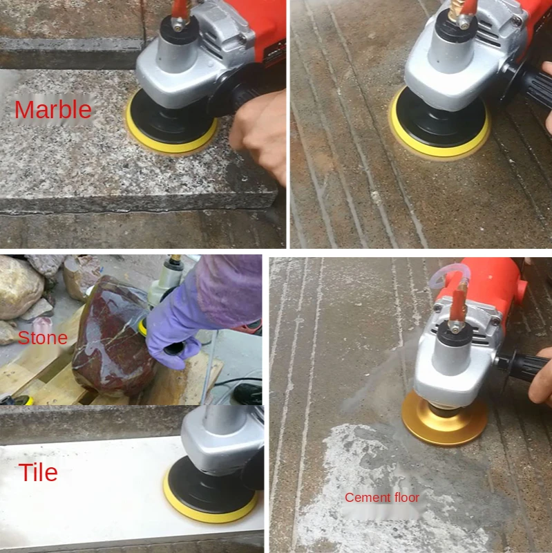 High-Power Water Grinder Water Injection Stone Terrazzo Cement Floor Tile Marble Grinding and Polishing Machine