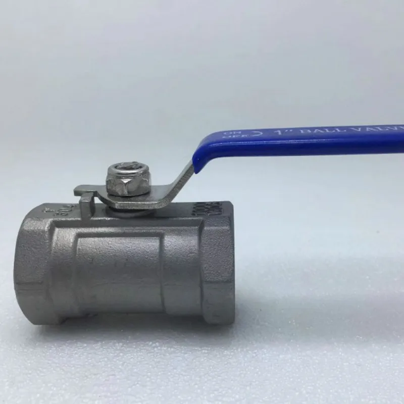 

1pc SS304 Stainless Steel Ball Valve 1/4" 3/8" 1/2" 3/4" 1" 1-1/4" 1-1/2" Female BSP