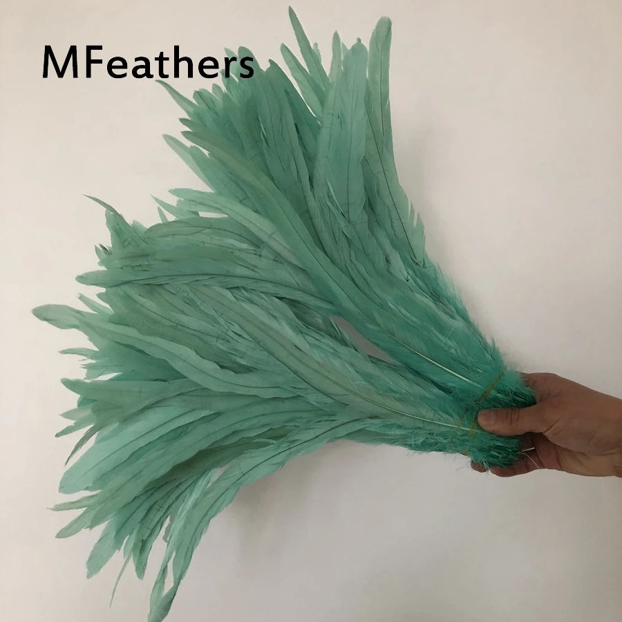 Free Shipping 20PC-500PCS 16~18 Inch 40~45 CM Rooster Chicken Feathers Plume for DIY Clothing Crafts Making Carnival Decoration