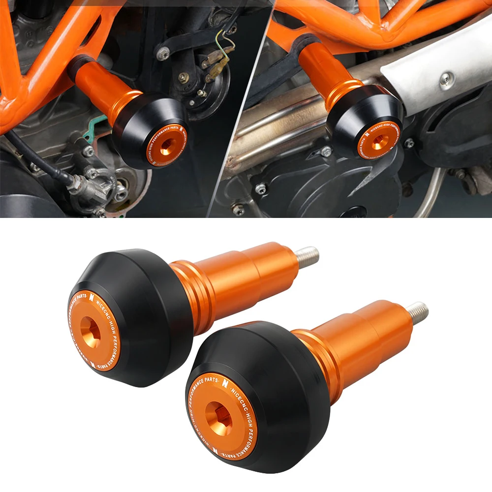 

Motorcycle Frame Sliders Crash Falling Protector For KTM 690 ENDURO SMC SMC R 2008-2024 Husqvarna 701 Supermoto/Enduro 2016-2024