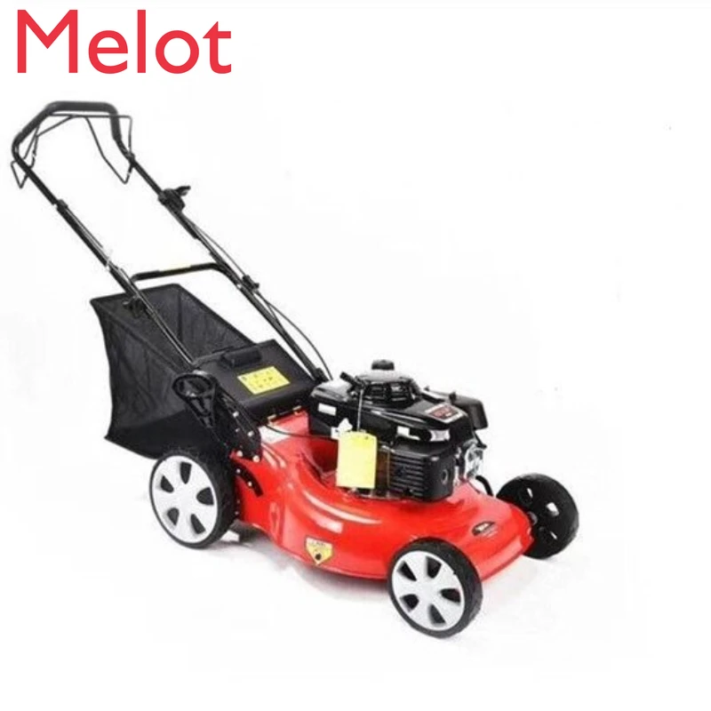 

Lawn Machine Four Stroke Hand-Push Lawn Mower Weeding Machine Hit Grass Shears Lawn Mower. High Quality and Durable Convenient