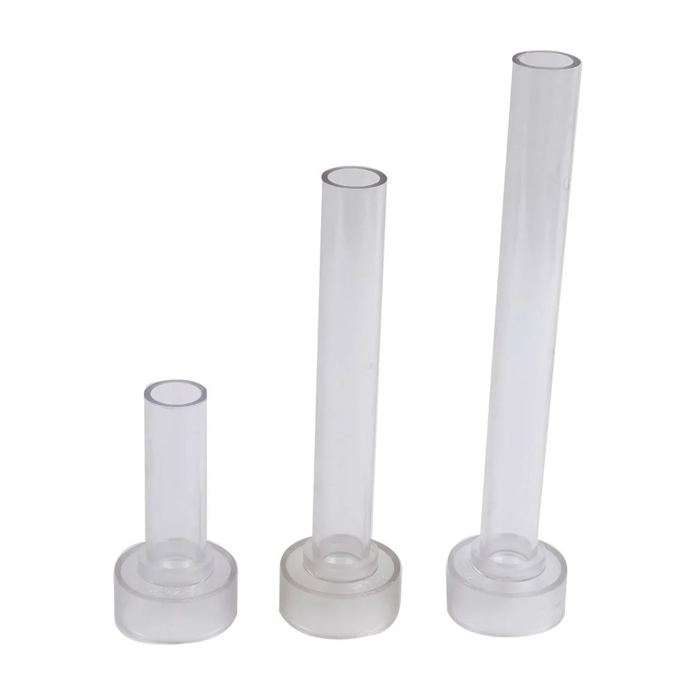 DIY Long Pole cylinder Candle Mold Craft Making Soy Wax Candle Molds Acrylic Plastic Material Candle Making Molds Tools