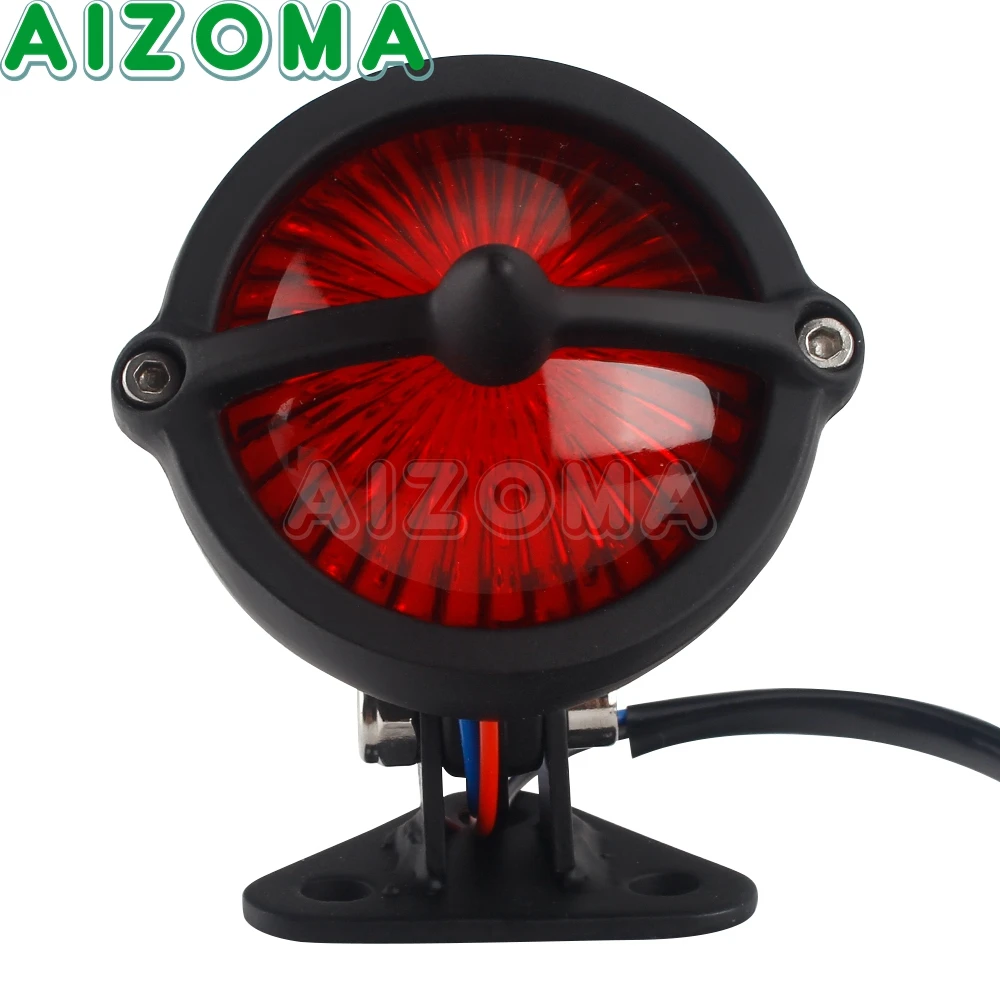 Motorcycl LED Mini Taillight Brake Lamp Running Light for Harley Honda Yamaha Suzuki Kawasaki Chopper Bobber Touring Bates Style