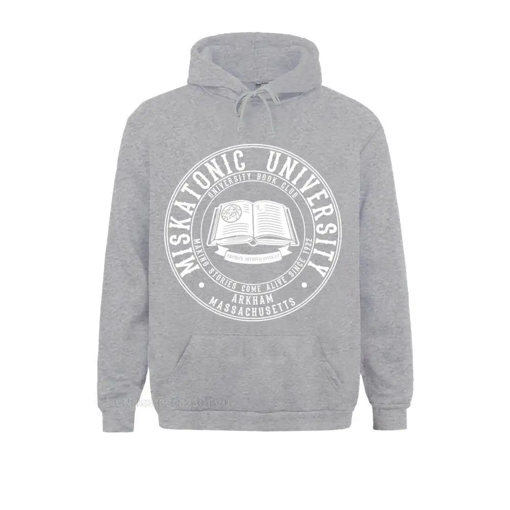 Miskatonic University Book Club Hoodie Men Necronomicon Call Of Cthulhu Cthulu Lovecraft Cotton Women Oversized