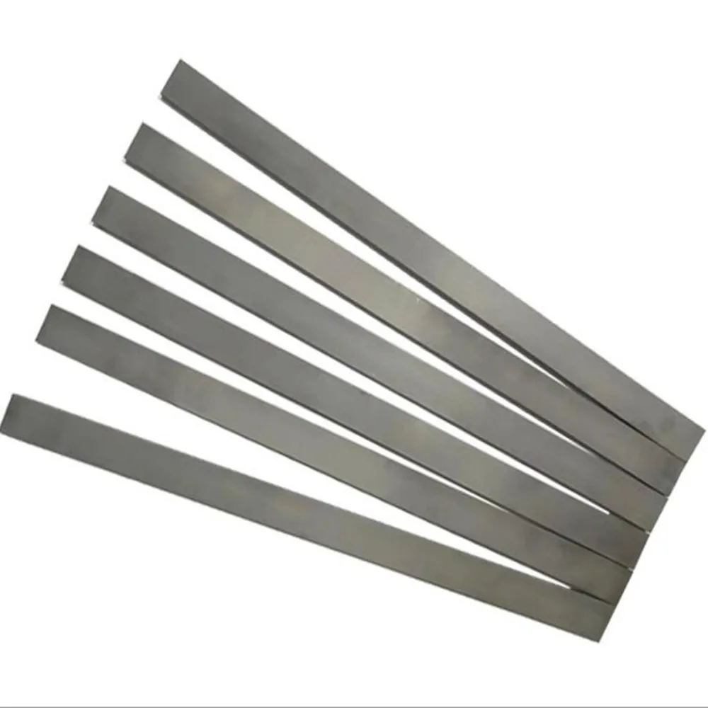 Thickness 5mm Tungsten Steel Strip YG8 Hard Alloy Tungsten Steel Blade Flake Wear-resistant Abrasive Plate Material Customizable