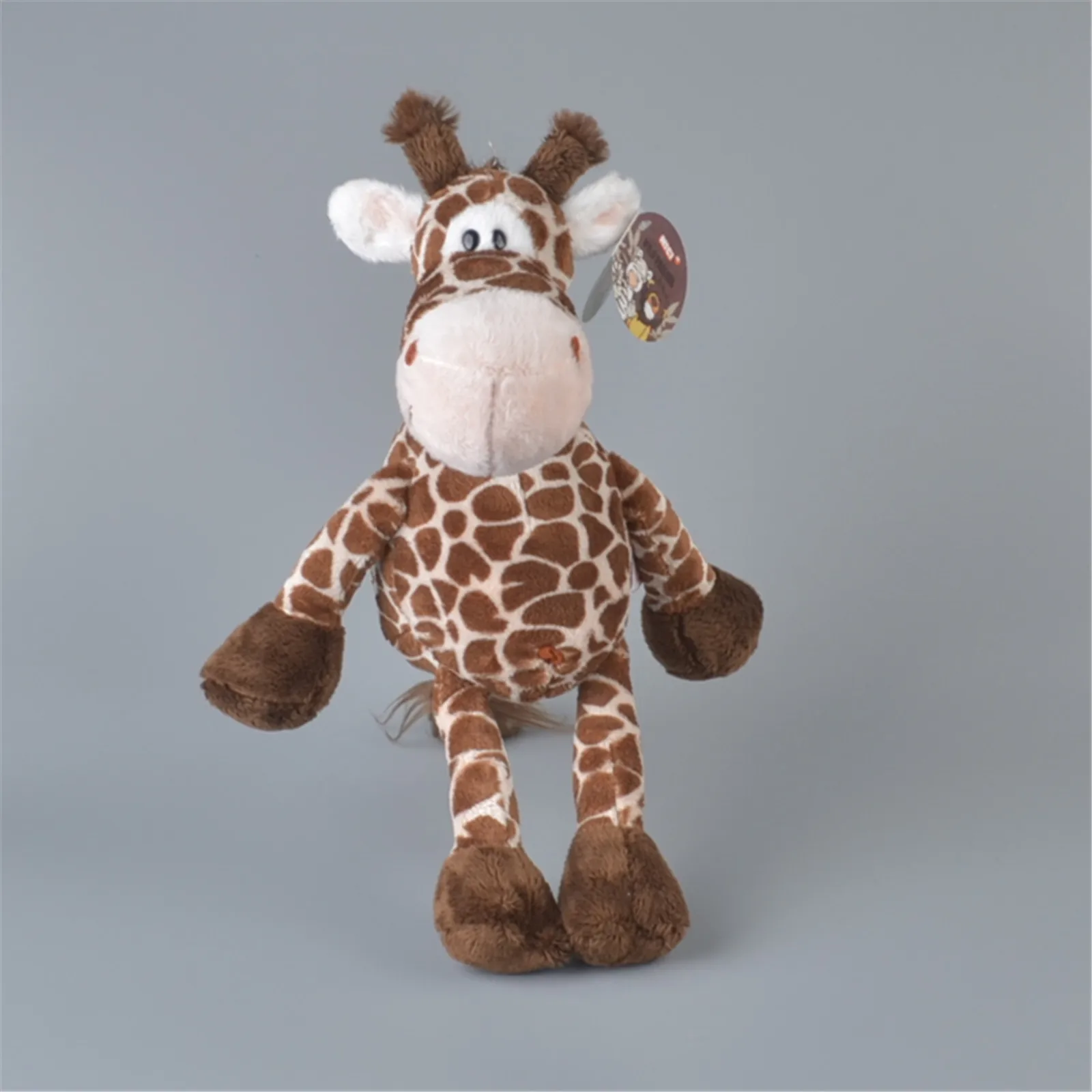 25cm-45cm Nette Gefüllte Puppe Dschungel Brother Tiger Elefant Affe Lion Giraffe Plüsch Tier Spielzeug Besten Geschenke für Kinder Weihnachten