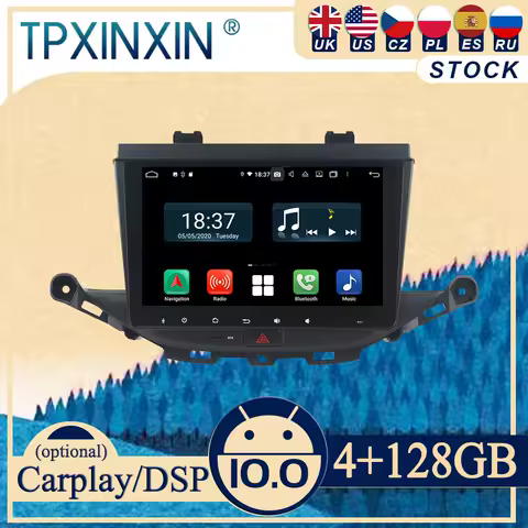 PX6 For Opel Astra K 2016 2017 Android Car Stereo Car Radio with Screen2 DIN Radio DVD Player Car GPS Navigation Head Unit