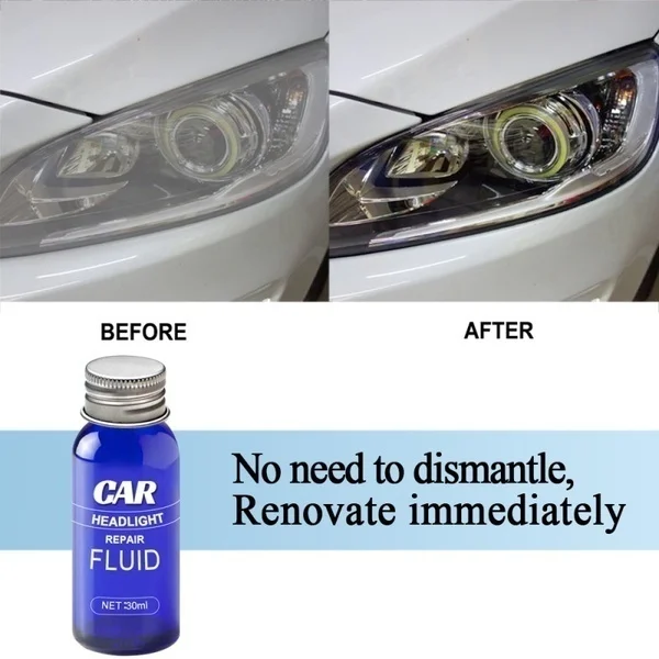 Car Headlight Repair Liquid for Mitsubishi axs lancer 9 10 I200 Chery Tiggo 5 3 t11 Mini Cooper R56