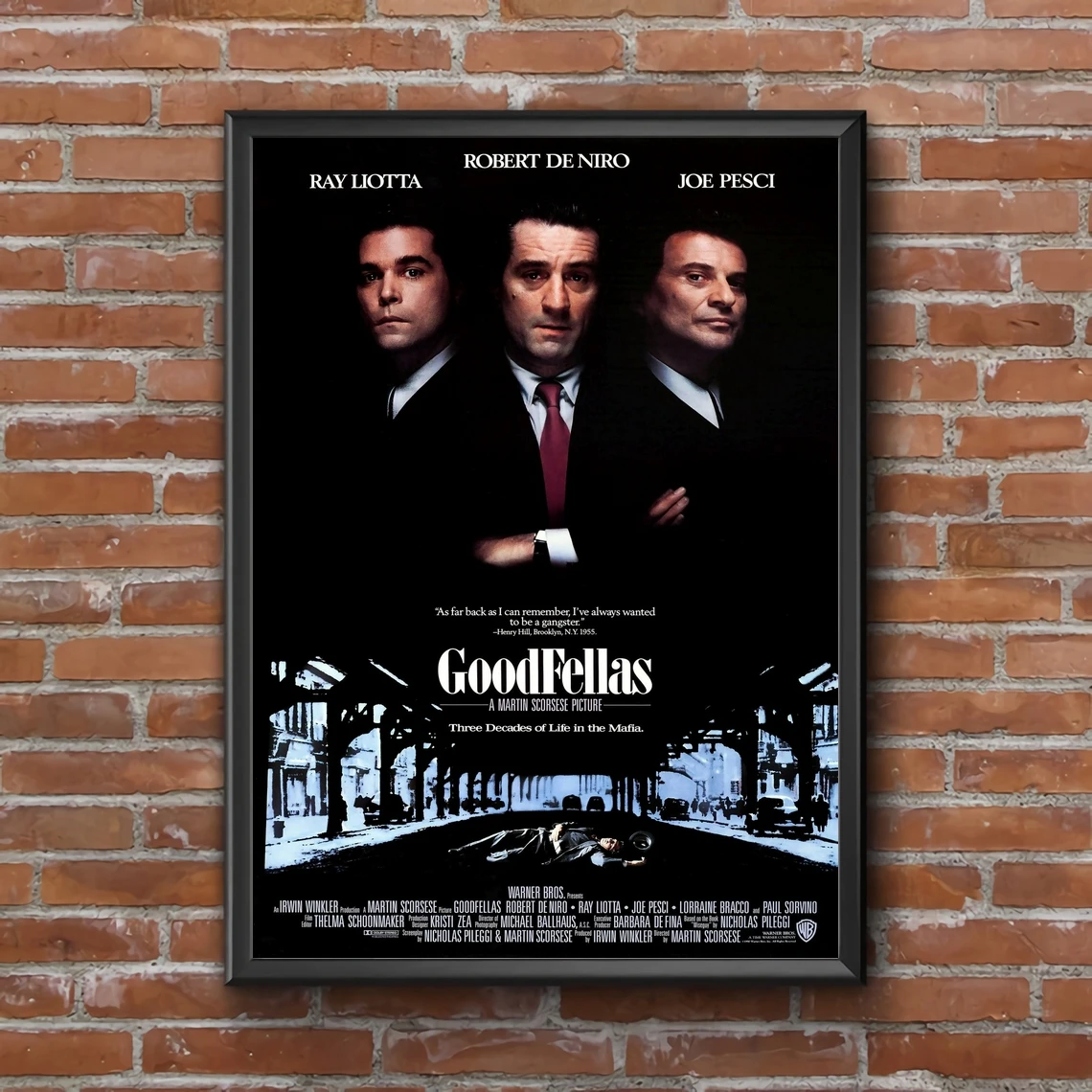 Good Fellas Movie Poster Canvas Print Home Wall Painting Decoration (No Frame)