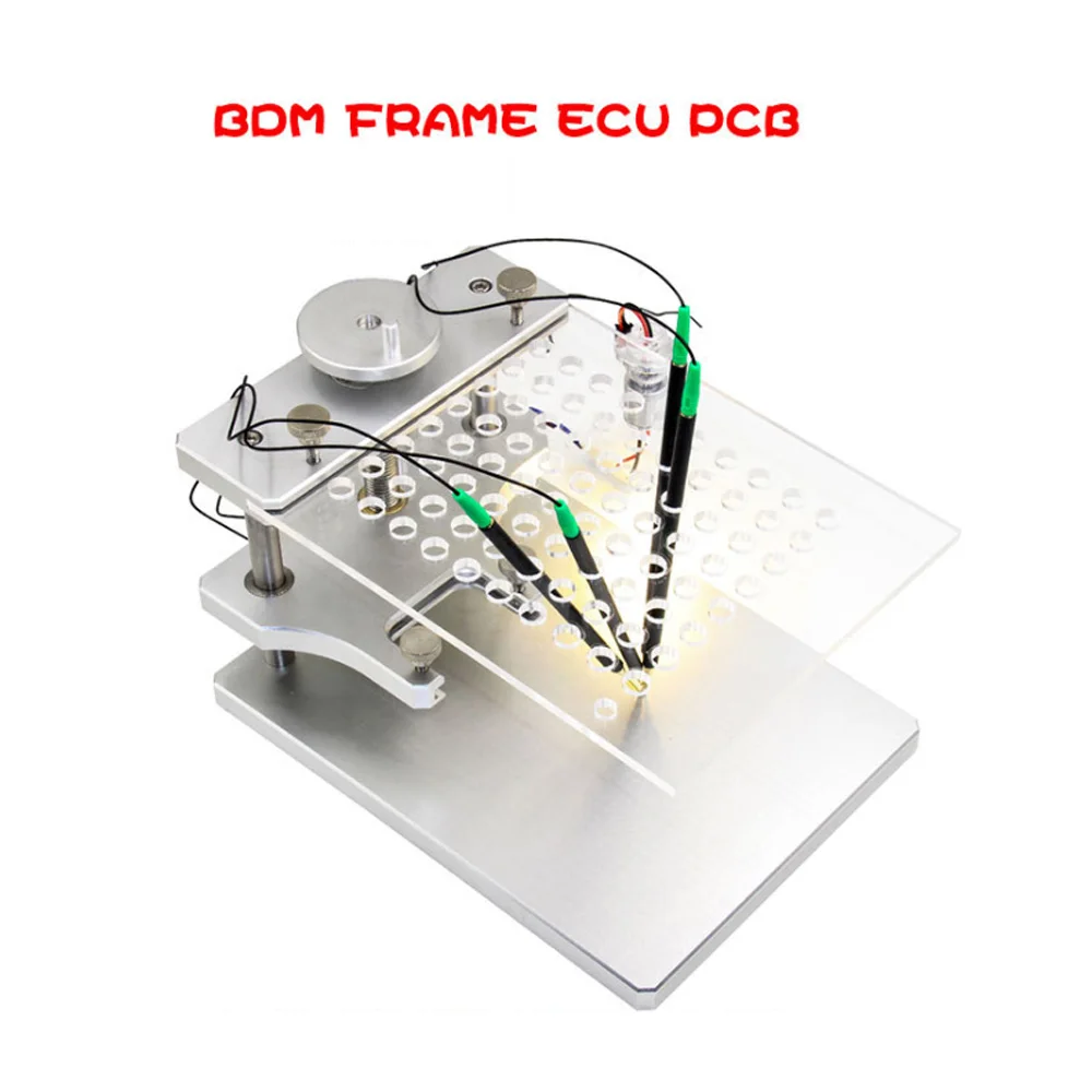 Stainless Steel LED BDM Frame Galletto FGTECH BDM100 Metal BDM Frame ECU Programming Tool High Quality