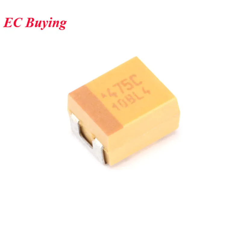 10pcs 16V 3528B SMD Tantalum Capacitor 4.7UF 10UF 22UF 33UF ±10% ±20% B-type 3528 1210