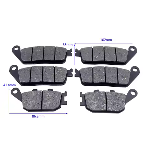 Motorcycle Front/Rear Brake Pads Kit for HONDA 599 CBR 600 F3 CB600F Hornet CB 600F CBF 600 CB750 CBF 1000 CBF1000 Moto Parts