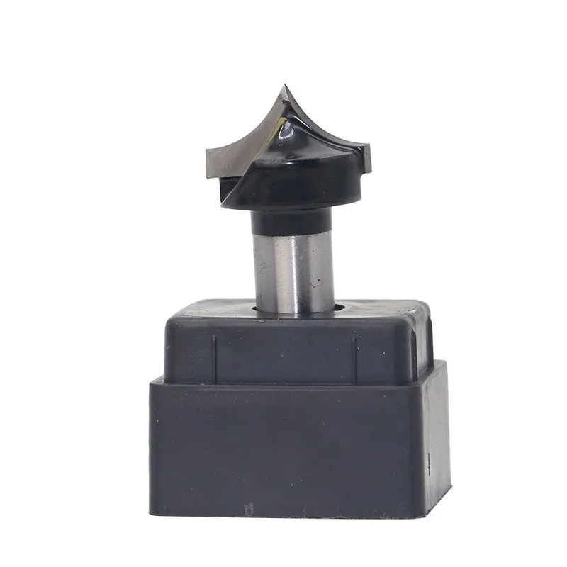 1Pc 12MM Shank Cutter Tools For Woodworking CNC Shaker Tools Solid Carbide Corner Round Nose Bits Round Point Cut Bit End Mills