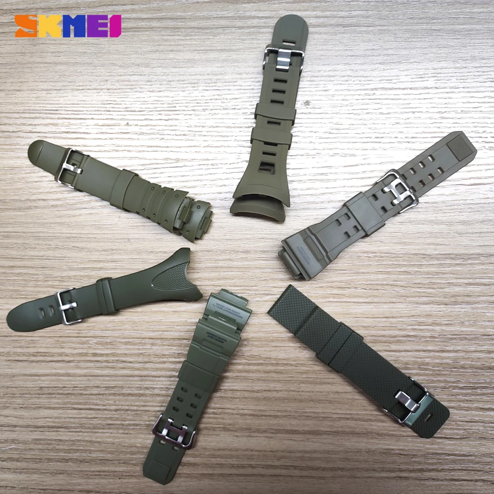 Skmei Nieuwe Band Skmei 1025 1029 1068 1416 1019 Pu Sport Horloges Band Voor Skmei Verschillende Model Mannen/Vrouwen geschenken Horloge Band Reloj