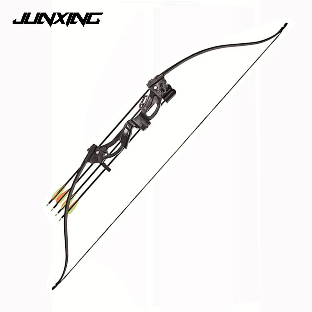 DE JunXing F119 48 Inches Recurve Bow 20 Lbs for Children Women Right Hand User Archery Hunting Shooting