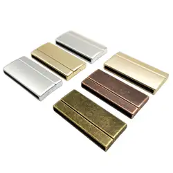 Aaazee Big Size Magnetic Clasps 40x3mm Hole Strong Magnet Curved Face