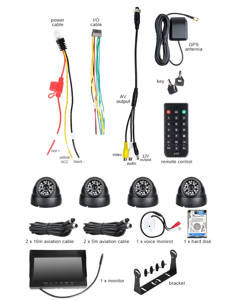 7Inch Vga Car Monit…