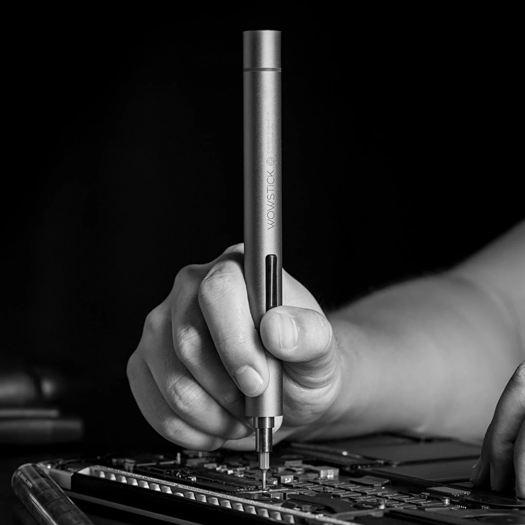 Wowstick 1F Pro Mini Thuật Điện Sạc Điện Không Dây Tua Vít Bộ Đèn LED Pin Lithium Hoạt Động