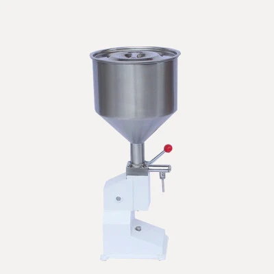 Food filling machine Manual hand pressure stainless paste dispensing liquid packaging equipment sold cream machine 1 ~ 50ml