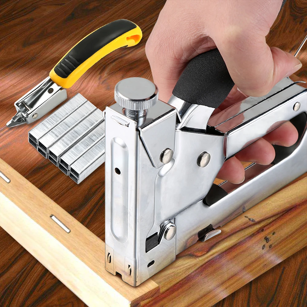 

Multitool Nail Staple Gun Furniture Stapler For Wood Door Upholstery Framing Rivet Gun Kit Nailers Rivet Tool Nietzange