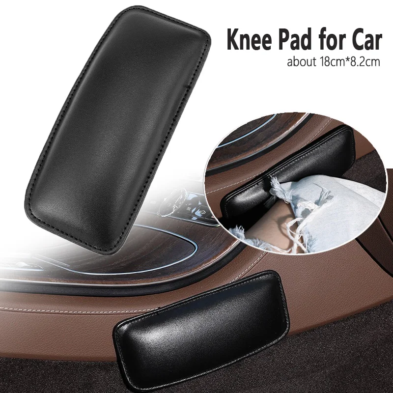 Car Interior Knee Pad Thigh Support for renault scenic passat fiat 500x mitsubishi outlander Vesta lada accessories