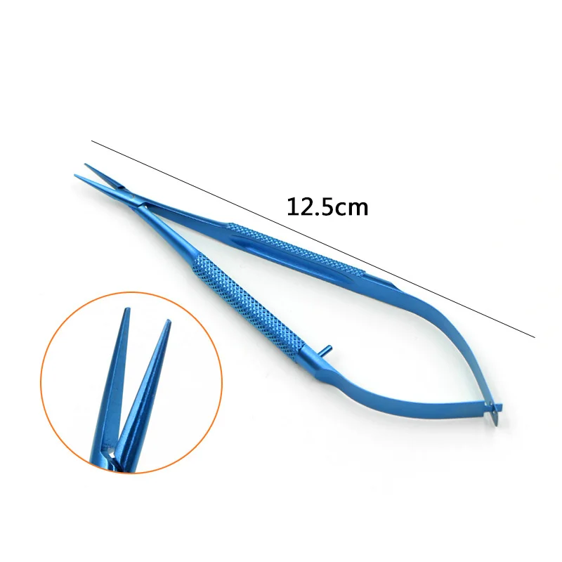 Needle Holders Ophthalmic Dental Microsurgical Instruments Titanium Surgical Tools