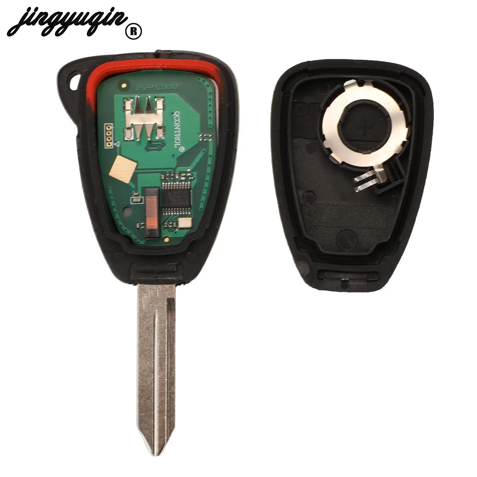 jingyuqin OHT692713AA OHT692427AA 315MHz/434MHz For Jeep /Chrysler /Dodg 300 200 Remote Car Key ID46 PCF7941 Chip 4/5 Buttons