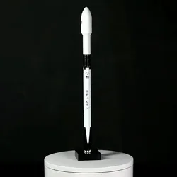 SpaceX Model Store Falcon 9 Block 5 Rocket Model Metal Diecast Home Desktop Office Ornaments Dropshipping Men Gift