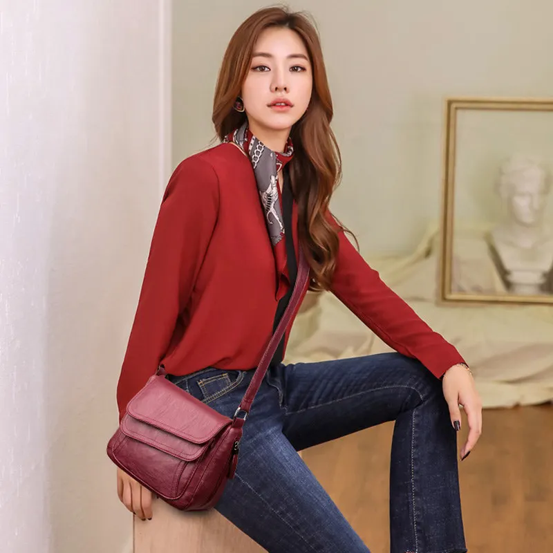 2023 Sac A Main Spring Style Soft Leather Luxury Purses And Handbags Women Bags Designer Women Shoulder Crossbody Bags For Women