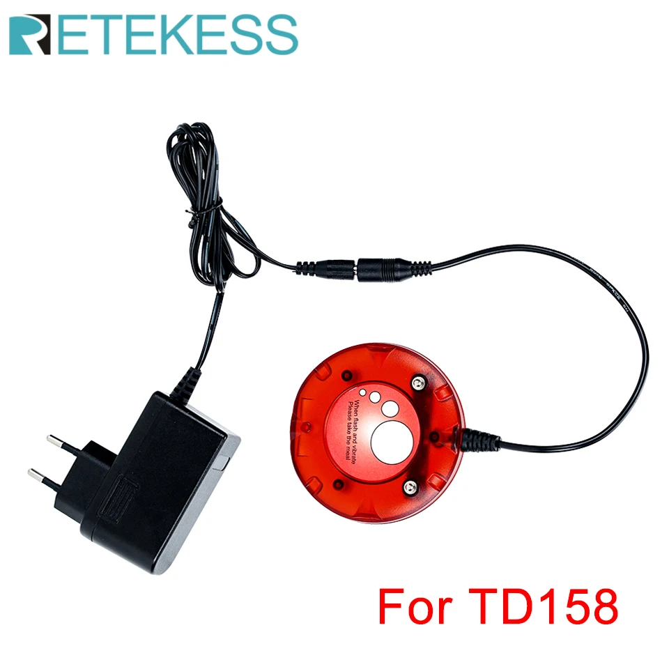 Retekess Charging Base For TD158 Restaurant Pager Wireless Calling Paging System Coffee Shop Church Clinic