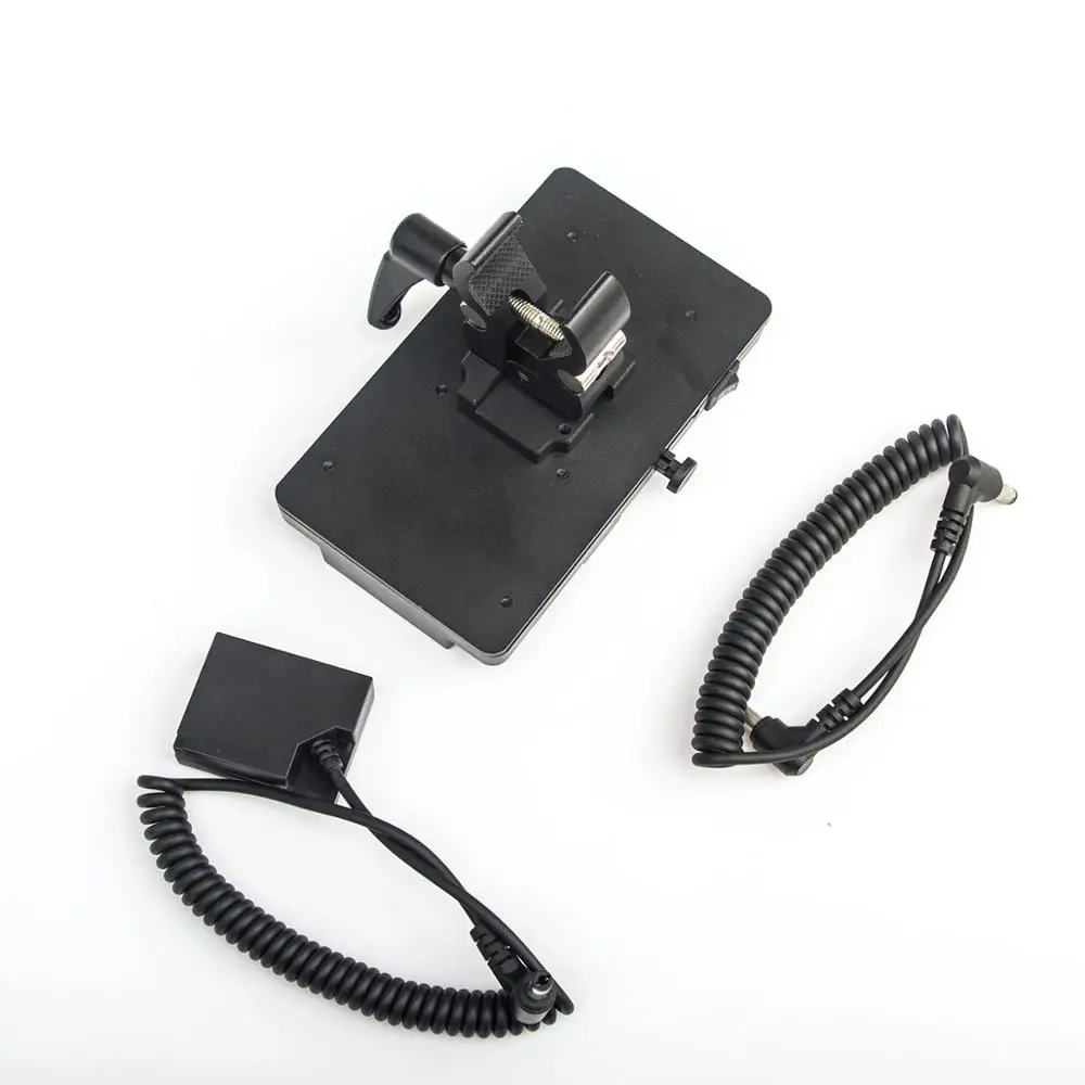 FOTGA V-образное крепление, система питания D-tap, аккумуляторная пластина, адаптер постоянного тока с NP-W126 для широковещательной SLR HD-камеры