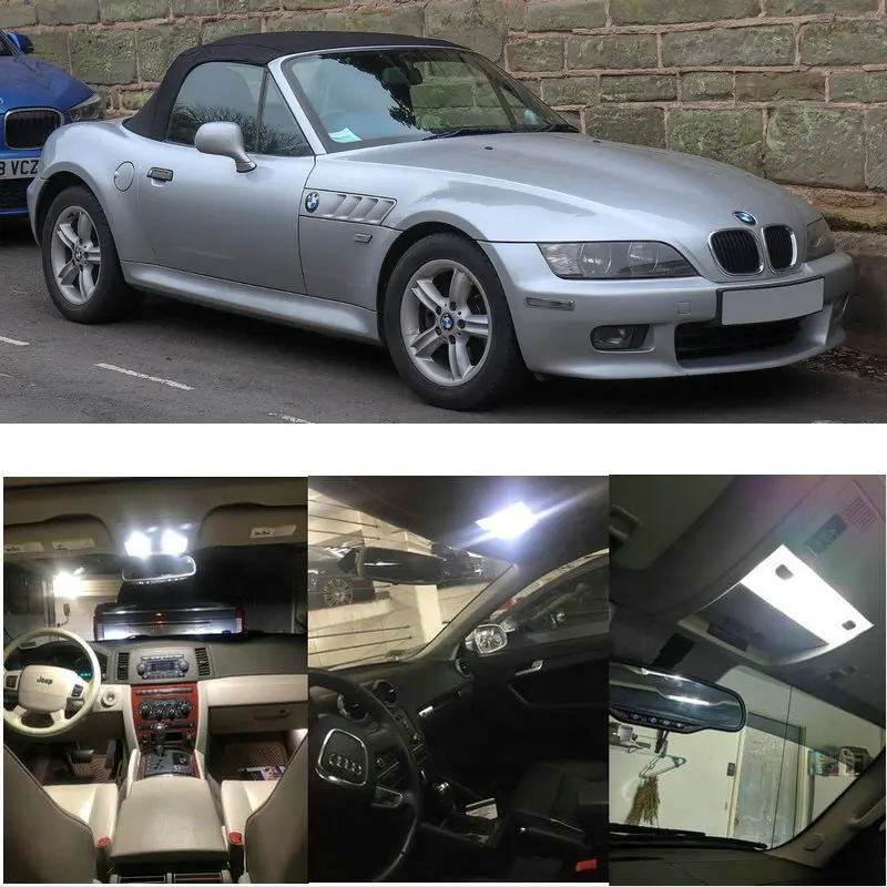 

Interior Led lights For 2001 BMW Z3 Dome Light Map Light Courtesy Door Light Glove Box Light