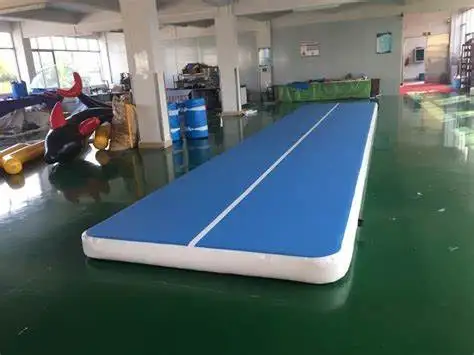 2X2X0.3M Gymnastiek Airtrack Luchttuimelende Mat Luchtbaan Opblaasbare Mat Training Vechtsporten Cheerleading Gymnastiek