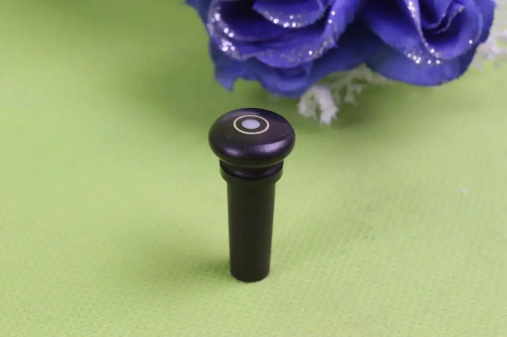 20pcs Excellent Ebony Violin End pin 4/4 Full size Violin parts End button