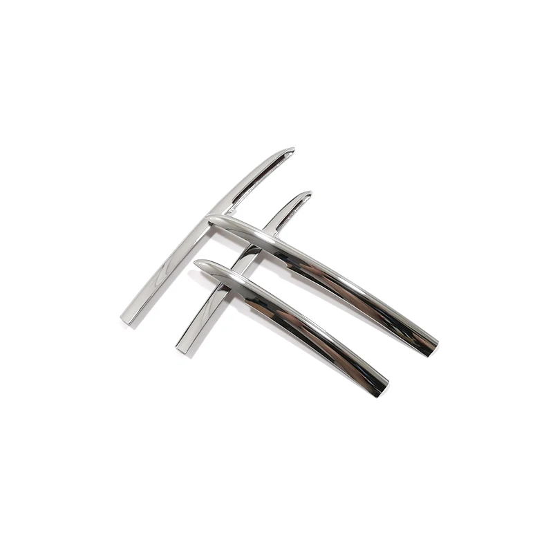 For Mazda 6 Atenza ABS Chrome Car body protection Front up racing Grid Grille Cover trim Car Styling Auto Accessories 4pcs