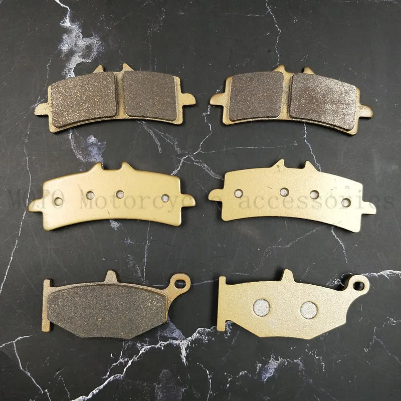 Para GSX1300R Hayabusa GSXR1300 ABS LTD 2013 2014 2015 2016 2017 2018 juego de pastillas de freno delanteras y traseras GSX1300RA GSX1300RZ