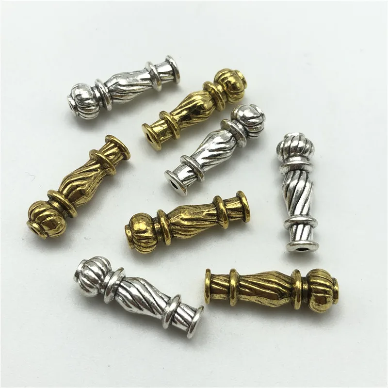 10pcs Muslim Islamic misbaha tasbih metal connectors for jewelry making DIY rosary bracelet metal tassel accessories