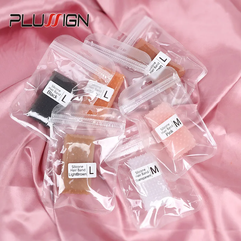 Silikon-Perückenband, elastischer Perückengriff, braun, transparent, schwarz, Stirnband zur Fixierung von Perücken, beiges Haarband ohne Gel oder Kleber, rutschfest – Detail 15