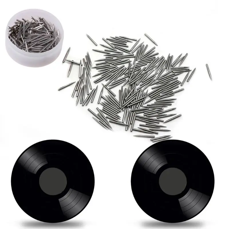 Phonograph Turntable Dual Moving Magnet Stereo Vinyl Record Player Stylus Needle