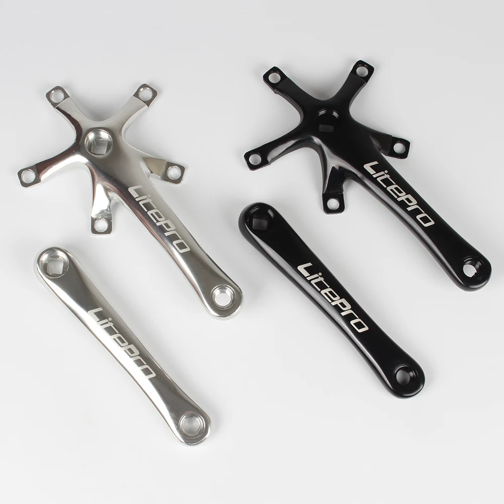 Litepro okrągły wąski z szerokimi zębami składany mały rower korbowy AL7075 CNC 50T 52T 54T 56T 58T rower składany łańcuch — zdjęcie 3